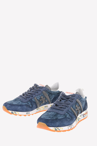 Suede leather and fabric ERIC Sneakers