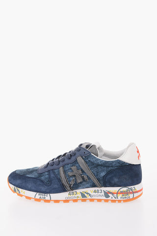 Suede leather and fabric ERIC Sneakers