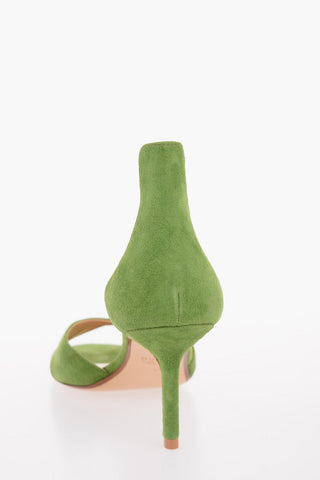 8.5 cm suede leather Sandals