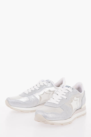 leather glitter Sneakers