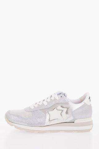 leather glitter Sneakers