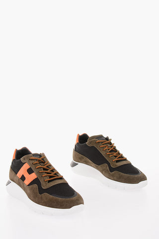 Sneaker INTERACTIVE3 in Pelle scamosciata e tessuto