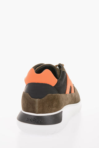 Sneaker INTERACTIVE3 in Pelle scamosciata e tessuto
