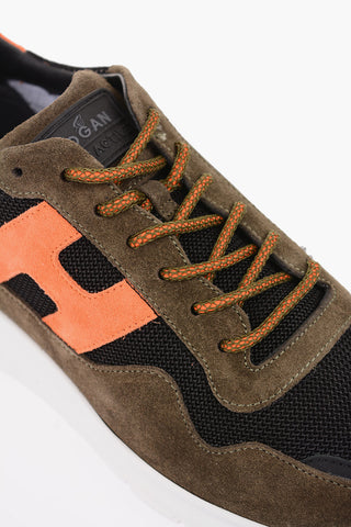 Sneaker INTERACTIVE3 in Pelle scamosciata e tessuto