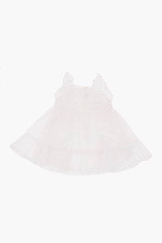 Cotton ruffled dress
