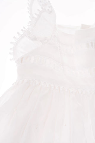 Cotton ruffled dress