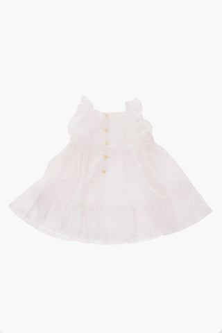 Cotton ruffled dress