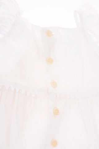 Cotton ruffled dress