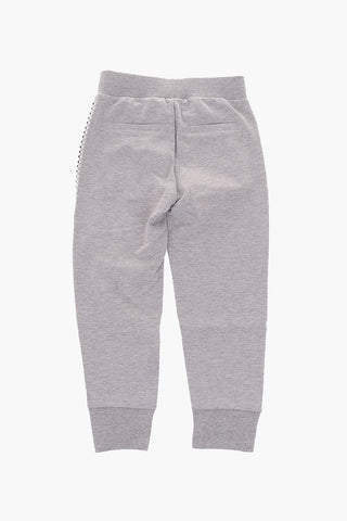 pantalone jogger con strass
