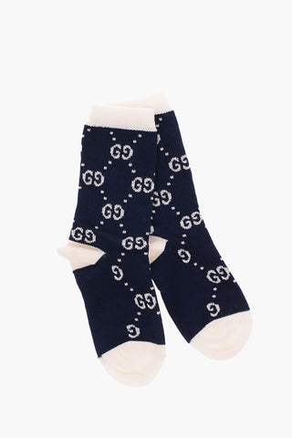 All over logo socks