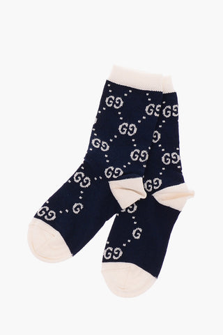 All over logo socks