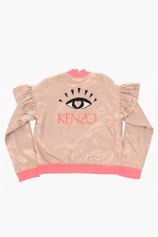 ruffled lurex JILIANE bomber
