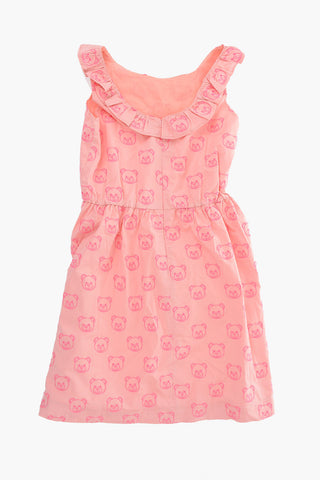 vestito ricamo teddy