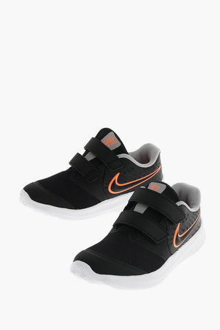 leather and fabric STAR RUNNER 2 sneakers with touch strap closure