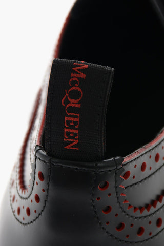 leather Derby brogues