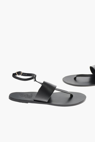 leather thong sandals