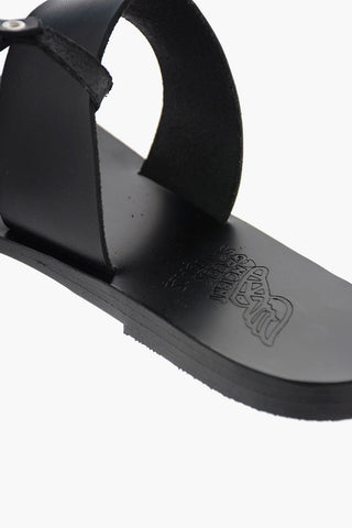 leather thong sandals