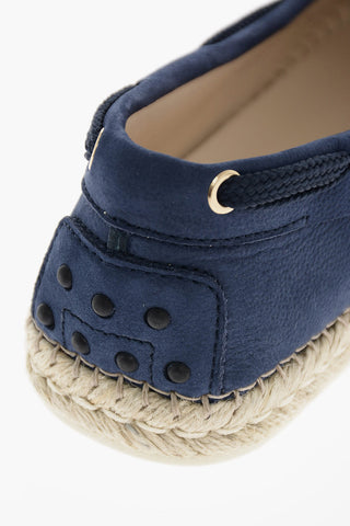 Ballerine in pelle scamosciata