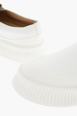5 cm leather Slip on sneakers