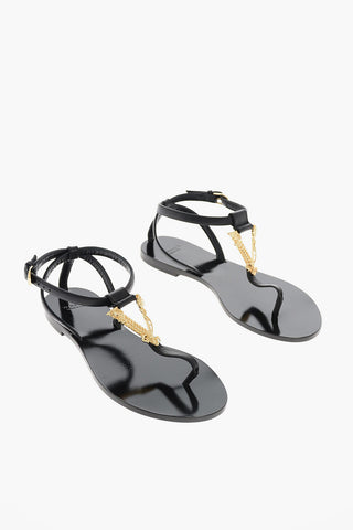 leather thong sandals