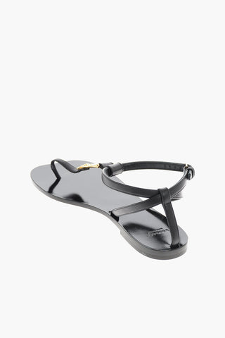 leather thong sandals