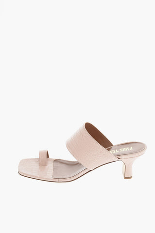 7cm key ring leather Mules