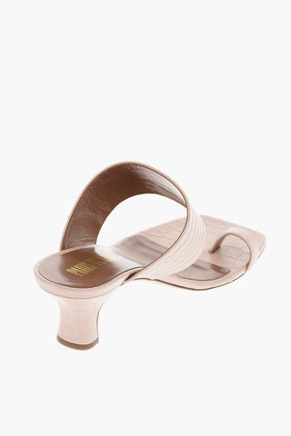 7cm key ring leather Mules