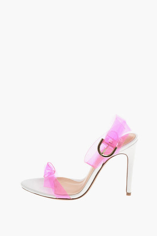 11cm Pvc CLARITA Ankle-strap sandals