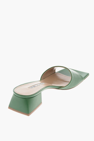 leather ALICE Square Toe Mules