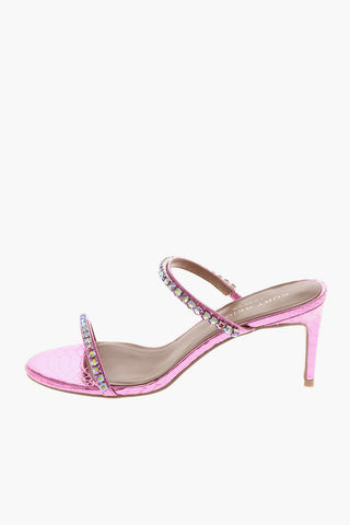 10 cm leather PRIYA Sandals with jewels