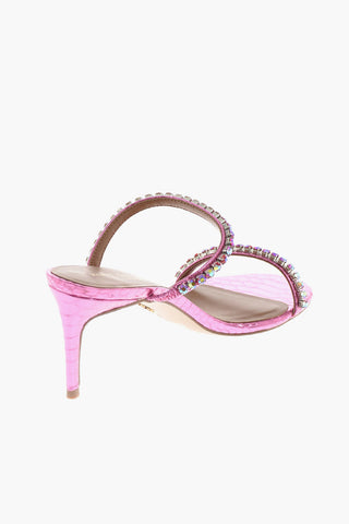 10 cm leather PRIYA Sandals with jewels