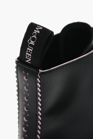 leather Combat boots