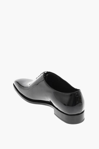 Patent leather Oxford shoes