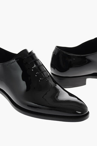 Patent leather Oxford shoes