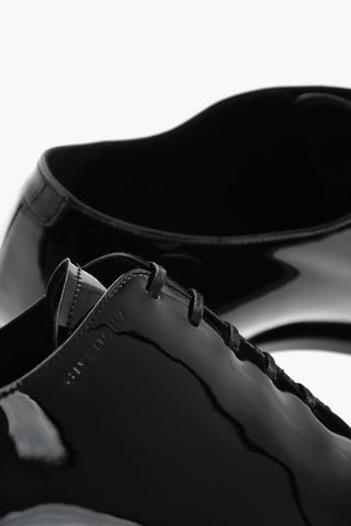 Patent leather Oxford shoes