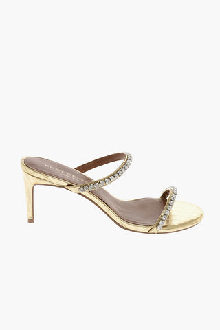 10 cm leather PRIYA Sandals with jewels