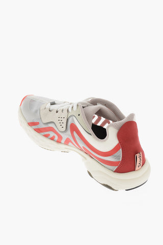 Leather and fabric Sneakers