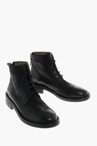 leather Ankle boots