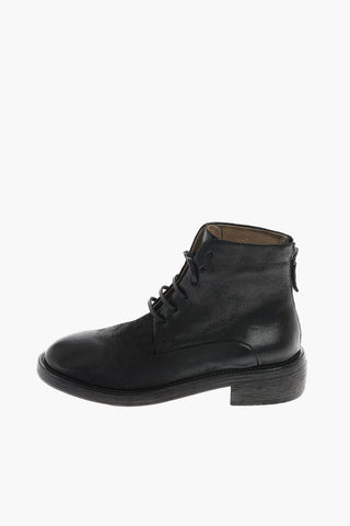 leather Ankle boots
