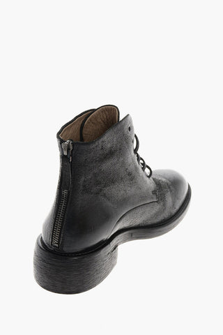 leather Ankle boots