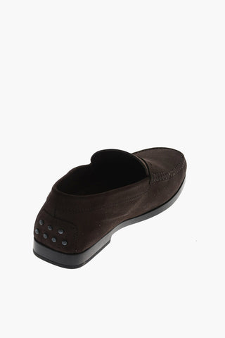 leather suede boat deck shoes