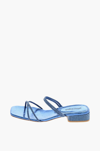 Sandali ADALIA con strass Punta Quadrata