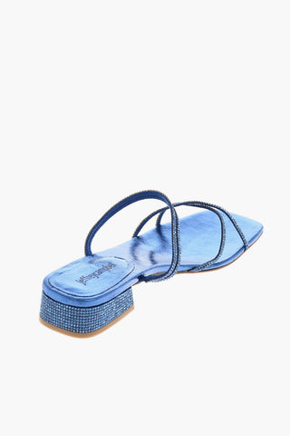 Sandali ADALIA con strass Punta Quadrata