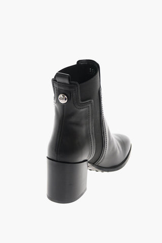 7cm leather Chelsea boots