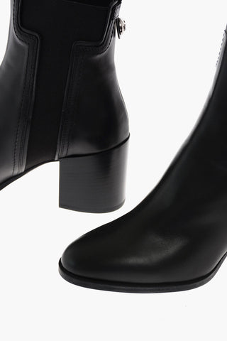 7cm leather Chelsea boots