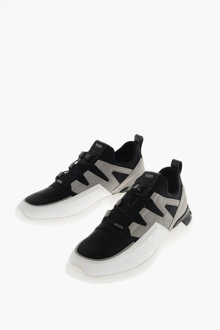 Leather and fabric Sneakers