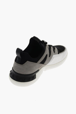 Leather and fabric Sneakers