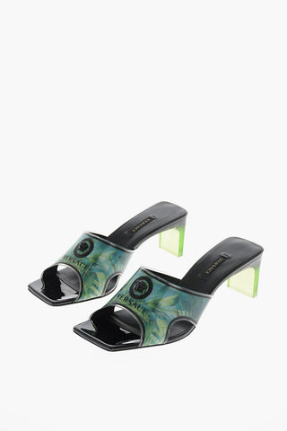 5.5 cm jungle Square Toe Mules