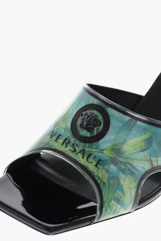 5.5 cm jungle Square Toe Mules