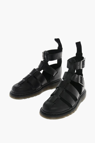 leather GERALDO Gladiator boots